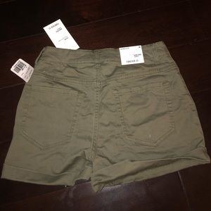 Forever 21 Shorts - Hi-Waisted Olive Green Shorts Forever 21 Shorts - Hi-Waisted Olive Green Shorts